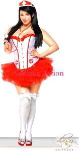 y[zDaisy Corsets 5PC Sexy Nurse Costume ynEBRX`[zyDaisy Corsets (RZbgARX`[AWF[AߑjzyDC-CO-1869z