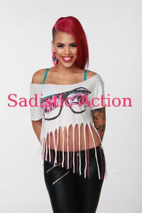 �y���[�zParty Rock Clothing Womens Fringe Top Party Rock �yParty Rock Clothing�z�yPR-TP-Fringe Top Party Rock�z