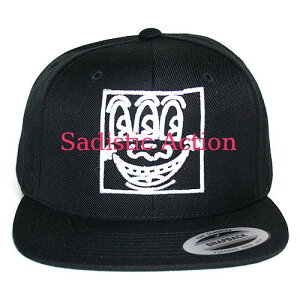 �y���[�zKeith Haring by House of Field 3 Eyed Face Snap Back Cap �yPATRICIA FIELD�z�yPFK-CAP-3EYE-SNAPBACK�z
