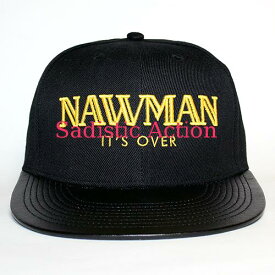 【即納】Reason Nawman Snapback Cap-Black 【REASON CLOTHING】【RN-ACC-Nawman Snapback Cap-BK】