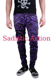 【即納】Party Rock Clothing Zebra Pants PU 【Party Rock Clothing】【PR-SH-Zebra Pants-PU】