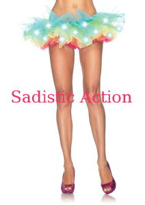 y[zLeg Avenue LED light up neon rainbow tutu yLeg Avenue@iXgbLOAWF[AߑARX`[AjzyRX`[ANZT[zyLEG-ACC-A1840z