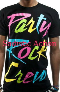 �y���[�zParty Rock Clothing Party Rock Crew Tees �yParty Rock Clothing�z�yPR-MT-Party Rock Crew Tee-BK�z