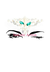 y[zLeg Avenue Sirene adhesive face jewels sticker. yLeg Avenue@iXgbLOAWF[AߑARX`[AjzyRX`[ANZT[zy̑zyLEG-ACC-EYE008z