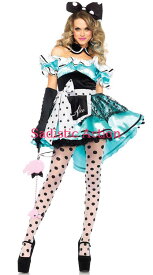 【即納】Leg Avenue Delightful Alice Costume 【Leg Avenue　（ストッキング、ランジェリー、衣装、コスチューム、小物）】【ハロウィンコスチューム】【LEG-CO-85510】