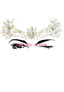 y[zLeg Avenue Elora adhesive face jewels sticker. yLeg Avenue@iXgbLOAWF[AߑARX`[AjzyRX`[ANZT[zy̑zyLEG-ACC-EYE009z