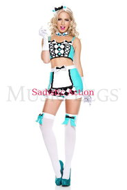 【即納】MUSIC LEGS Wonderland Beauty Costume 【ハロウィンコスチューム】【MUSIC LEGS　（ストッキング、ランジェリー、コスチューム）】【ML-CO-70722】