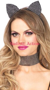�y���[�zLeg Avenue Rhinestone Cat Ear Headband �yLeg Avenue�@�i�X�g�b�L���O�A�����W�F���[�A�ߑ��A�R�X�`���[���A�����j�z�y�n���E�B���R�X�`���[���z�y�R�X�`���[���A�N�Z�T���[�z�y�A�N�Z�T���[