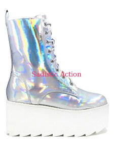 �y���[�zY.R.U BLOQ HOLOGRAM FESTIVAL BOOTS �y�u�[�c�z�yY.R.U�i�V���[�Y�A�u�[�c�A�X�j�[�J�[�j�z�yYRU-BLOQ - HOLOGRAM�z