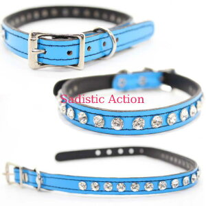 y[zFUNK PLUS 1/2" Wide Choker with Rhinestone on Patent yFUNK PLUS(U[ANZT[AU[}XNAn[lXA|Xnbgjzy`[J[ElbNXzyFP-CK-CK247P.BL/CLRz