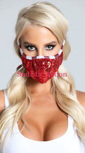 �y���[�zJ.Valentine Sequin Tailored Mask �y�R�X�`���[���A�N�Z�T���[�z�y�N���X�}�X�R�X�`���[���z�yJ Valentine(�_���X�E�F�A�A�ߑ��A�R�X�`���[���A����)�z�y�}�X�N�A���ʁA�w�b�h�s�[�X�z�yJV-ACC