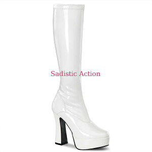 y[zPleaser Platform Knee BootA Full Inner Side Zipper yPleaser@(u[cAT_AV[YjzyRX`[ANZT[zyu[czyPL-BO-ELE2000Z/Wz