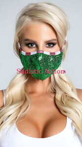 �y���[�zJ.Valentine Sequin Tailored Mask �y�R�X�`���[���A�N�Z�T���[�z�y�N���X�}�X�R�X�`���[���z�yJ Valentine(�_���X�E�F�A�A�ߑ��A�R�X�`���[���A����)�z�y�}�X�N�A���ʁA�w�b�h�s�[�X�z�yJV-ACC