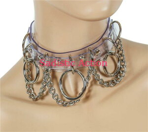 �y���[�zFUNK PLUS VINYL 3RING HANGING CHAIN CHOKER �yFUNK PLUS(���U�[�A�N�Z�T���[�A���U�[�}�X�N�A�n�[�l�X�A�|���X�n�b�g���j�z�y�`���[�J�[�E�l�b�N���X�z�yFP-CK-FC625VN-CLR�z