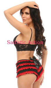 �y���[�zDaisy Corsets Mesh Ruffle Panty w/Bow �y�R�X�`���[���A�N�Z�T���[�z�yDaisy Corsets (�R���Z�b�g�A�R�X�`���[���A�����W�F���[�A�ߑ��j�z�y�{�g���E�X�J�[�g�z�y�V���[�c�E�p���e�B�z�y�A��