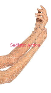 �y���[�zLeg Avenue Bling Ring Rhinestone Fishnet Gloves �yLeg Avenue�@�i�X�g�b�L���O�A�����W�F���[�A�ߑ��A�R�X�`���[���A�����j�z�y�R�X�`���[���A�N�Z�T���[�z�y�O���[�u�E�A�[���E�H�[�}�[�z�yLEG