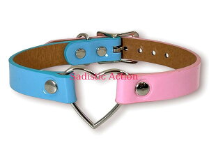 y[zFUNK PLUS SHINY NEON PATENT LEATHER MIDDLE LARGE HEART RING CHOKER yFUNK PLUS(U[ANZT[AU[}XNAn[lXA|Xnbgjzy`[J[ElbNXzyFP-FC223-PK/BLz