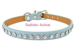 y[zFUNK PLUS VEGAN LEATHER RHINESTONE CHOKER 1/2" WIDE yFUNK PLUS(U[ANZT[AU[}XNAn[lXA|Xnbgjzy`[J[ElbNXzyFP-CK-CK247M-BL/CLRz