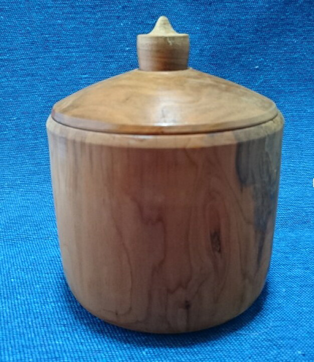 楽天市場】佐渡の木工芸品 オンコ（イチイ）の木で作った 蓋付き 