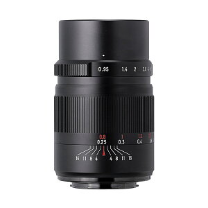 ���H�� 7Artisans 25mm F0.95 ED �}�C�N���t�H�[�T�[�Y�}�E���g �u���b�N 25095M43B