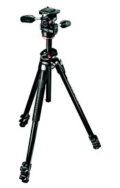 マンフロット（Manfrotto）290DUAL アルミニウム3段三脚+3ウェイ雲台キット MK290DUA3-3W