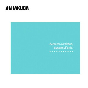 【クロネコゆうパケット配送】ハクバ 写真台紙(Lサイズ用) ランス ドゥ L ヨコ 2面 (角×2枚) ブルー MRCDO-LY2BL