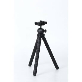 BECKS(ベックス) 小型三脚 8段 CoCo7 (ココセブン) STP-202 BK ブラック　コンパクト スマホ三脚