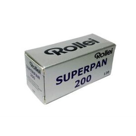 【ネコポス便配送商品】ローライ【Rollei】 白黒フィルム Superpan 200 120