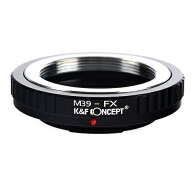 K&F Concept マウントアダプター (ライカL39マウントレンズをフジフイルムXシリーズに取付け）KF-39X