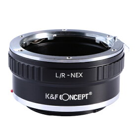 K&F Concept マウントアダプター (ライカRマウントレンズをソニーEマウントに取付け）KF-LRE