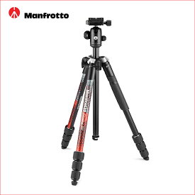 マンフロット (Manfrotto) Element MII アルミニウム4段三脚キットRD MKELMII4RD-BH レッド