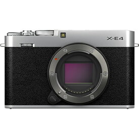 フジフイルム(FUJIFILM) ミラーレスデジタルカメラ　X-E4 ボディ　シルバー 【納期目安約1.5ヶ月】