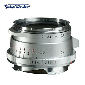 Voigtlander (�t�H�N�g�����_�[) �E���g�������B���e�[�W���C�� 35mm F2 Aspherical �^�C�vII VM �V���o�[