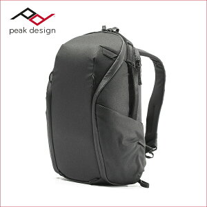 �s�[�N�f�U�C��(peak design) �G�u���f�C�o�b�N�p�b�N �W�b�v15L �u���b�N�@ BEDBZ-15-BK-3�yPFAS�t���[�z