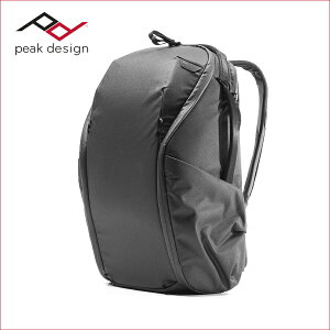 �s�[�N�f�U�C��(peak design) �G�u���f�C�o�b�N�p�b�N �W�b�v20L �u���b�N�@ BEDBZ-20-BK-3�yPFAS�t���[�z
