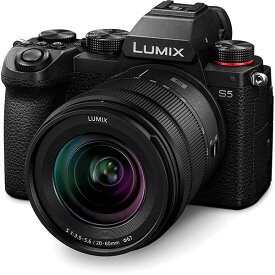 パナソニック(Panasonic) LUMIX(ルミックス) ミラーレス一眼カメラ LUMIX DC-S5 標準ズームレンズキット DC-S5K-K