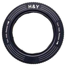 【クロネコゆうパケット配送・送料無料】H&Yフィルター　REVORING 67-82mm 可変式ステップアップリング RS82　 (取り付けフィルターは82mmを装着）