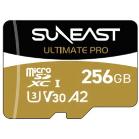 サンイースト(SUNEAST) ULTIMATE PRO GOLD microSDXC カード 256GB　SE-MSDU1256B185