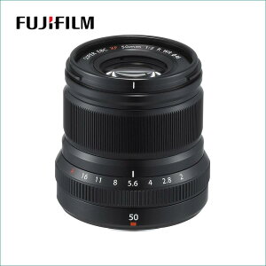 tWtC(FUJIFILM)@tWmY XF50mm F2 R WR ubN y[ڈ1.5z