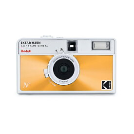 コダック(Kodak) フィルムカメラ ハーフフレーム ハーフサイズ 35mm EKTAR H35N オレンジ