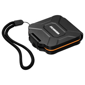 【クロネコゆうパケット配送】ハクバ ハードメモリーカードケーススリム CFA4 オレンジ（CFexpress Type Aカード／microSDカード用）