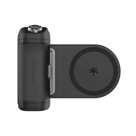 PGYTECH MagCam 2 スマートフォン グリップ (クラシック ブラック) スマホグリップ ワイヤレス充電 リモコン スマホスタンド【納期未定】