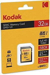 �y�l�R�|�X�֔z�����i�zKodak (�R�_�b�N) SDHC 32GB UHS-I U1 V10 Premium EKMSD32GHC10K