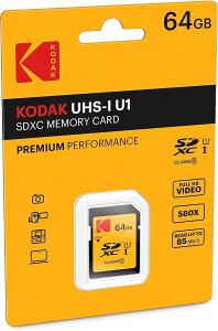 �y�l�R�|�X�֔z�����i�zKodak (�R�_�b�N) SDXC 64GB UHS-I U1 V10 Premium EKMSD64GXC10K