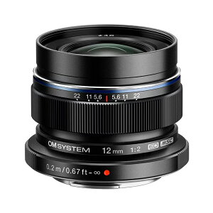 �I�[�G���V�X�e�� (OM SYSTEM) M.ZUIKO DIGITAL ED 12mm F2.0 �u���b�N