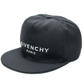 GIVENCHY ジバンシーロゴ キャップ 帽子 メンズ ベースボールキャップ ユニセックス 男女兼用 フラットブリム GIVENCHY PARIS ロゴ刺繍