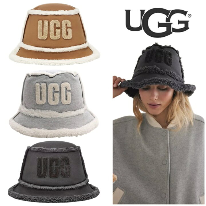 楽天市場】UGG ボア バケットハット もこもこ ハット ボンディット 