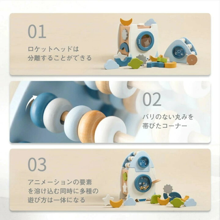 楽天市場】木のおもちゃ 型はめ 形合わせ パズル 木製 パズルボックス 