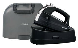 【中古】日立 コードレススチームアイロン ハンガースチーム機能付き 温度表示液晶ディスプレイ搭載 高温・中温スチーム パワースチーム スプレー CSI-307 XS