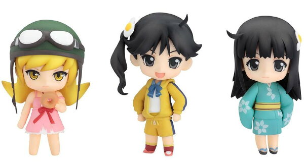 【中古】ねんどろいどぷち 化物語セット 其ノ參 (ノンスケールABS&PVC塗装済み可動フィギュア)